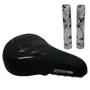 KIT SELIM GIOS BLACK + MANOPLA GIOS LARANJA BMX/WHEELING/GRA