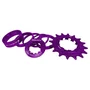 KIT SINGLE SPEED OXXY COG 15 DENTES WHEELING/GRAU PRETO