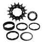 KIT SINGLE SPEED SHIFTECH WHEELING/GRAU ESPAÇADORES + COG 16