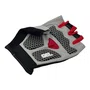 LUVA CICLISMO MATTOS RACING DEDO CURTO VERMELHO GEL TAM G