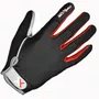 LUVA CICLISMO MATTOS RACING DEDO LONGO VERMELHO GEL TAM G