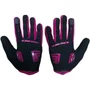 LUVA ELLEVEN FECHADA TOUCH PRETA/ROSA GEL P