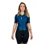 MACAQUINHO CICLISMO FEMININO FURBO LINK EVO AZUL G