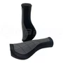 MANOPLA ELLEVEN ERGONOMICA BORRACHA PRETA/CINZA