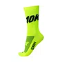 MEIA PARA CORRIDA E CICLISMO HUPI 10K AMARELO NEON