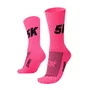 MEIA PARA CORRIDA E CICLISMO HUPI 5K ROSA