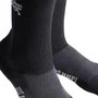 MEIA PARA CORRIDA E CICLISMO HUPI PRO EMANA PRETA ESPORTIVA
