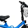 MINI BICICLETA ELETRICA E-BIKE V1 POTENCIA 350W ARO 14 AZUL