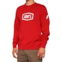 MOLETOM 100% ICON CREWNECK MASCULINO VERMELHO TAM GG