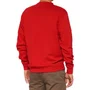MOLETOM 100% ICON CREWNECK MASCULINO VERMELHO TAM GG