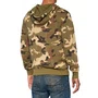 MOLETOM 100% SYNDICATE ZIP MASCULINO CAMUFLADO C/ CAPUZ TAM 