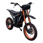 MOTO ELÉTRICA OFF-ROAD E-DIRT BIKE BONMAD PRETA 2000W