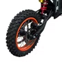 MOTO ELÉTRICA OFF-ROAD E-DIRT BIKE BONMAD PRETA 2000W