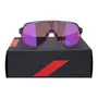 OCULOS 100% S2 POLISHED TRANSLUCENT GREY PURPLE MULTILAYER M