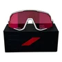 OCULOS 100% SLENDALE MATTE WHITE HIPER RED MULTILAYER MIRROR