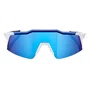 OCULOS 100% SPEEDCRAFT SL - BRANCO/AZUL HIPER