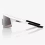 OCULOS ESPORTIVO 100% SPEEDCRAFT SL BRANCO/PRETO HIPER