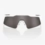 OCULOS ESPORTIVO 100% SPEEDCRAFT SL BRANCO/PRETO HIPER