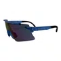 OCULOS CICLISMO HB APEX WAVY MATTE BLUE LENTE GREEN CHROME