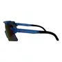 OCULOS CICLISMO HB APEX WAVY MATTE BLUE LENTE GREEN CHROME