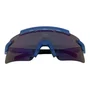 OCULOS CICLISMO HB APEX WAVY MATTE BLUE LENTE GREEN CHROME