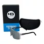 OCULOS CICLISMO HB GRINDER CRISTAL/GRAPHITE LENTE SILVER
