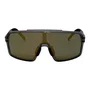 OCULOS CICLISMO HB GRINDER DARK BLUISH GRAY LENTE GOLD CHROM