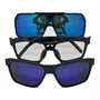 OCULOS CICLISMO HB PRESTO GRAPHENE LENTE BLUE CHROME