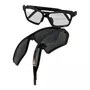 OCULOS CICLISMO HB PRESTO GRAPHENE LENTE BLUE CHROME