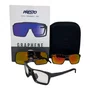 OCULOS CICLISMO HB PRESTO GRAPHENE LENTE RED/ORANGE CHROME