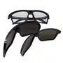 OCULOS CICLISMO HB PRESTO GRAPHENE LENTE RED/ORANGE CHROME