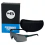 OCULOS ESPORTIVO HB QUAD R 2.0 DARK GREEN LENTE SILVER