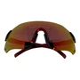 OCULOS CICLISMO HB QUAD X 2.0 MATTE BLACK LENTE RED CHROME