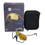 OCULOS CICLISMO HB SPINNER MATTE ALUMINIO/BLACK LENTE RED CH