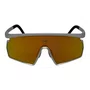 OCULOS CICLISMO HB SPINNER MATTE ALUMINIO/BLACK LENTE RED CH