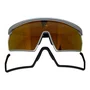 OCULOS CICLISMO HB SPINNER MATTE ALUMINIO/BLACK LENTE RED CH