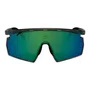 OCULOS CICLISMO HB SPINNER STEEL QUARTZ/BLACK GREEN CHROME