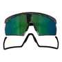 OCULOS CICLISMO HB SPINNER STEEL QUARTZ/BLACK GREEN CHROME