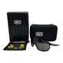 ÓCULOS ESPORTIVO 100% RACETRAP GLOSS BLACK SMOKE LENS