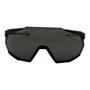 ÓCULOS ESPORTIVO 100% RACETRAP GLOSS BLACK SMOKE LENS
