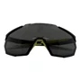ÓCULOS ESPORTIVO 100% RACETRAP GLOSS BLACK SMOKE LENS