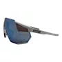 ÓCULOS ESPORTIVO 100% RACETRAP MATTE WHITE HIPER BLUE LENS