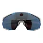 ÓCULOS ESPORTIVO 100% RACETRAP MATTE WHITE HIPER BLUE LENS