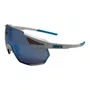 ÓCULOS ESPORTIVO 100% RACETRAP MOVISTAR TEAM WHITE BLUE LENS