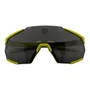 ÓCULOS ESPORTIVO 100% RACETRAP SOFT TACT BANANA  BLACK LENS