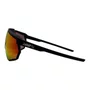 ÓCULOS ESPORTIVO 100% RACETRAP SOFT TACT BLACK RED LENS