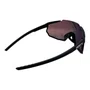ÓCULOS ESPORTIVO 100% RACETRAP SOFT TACT BLACK RED LENS