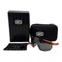 ÓCULOS ESPORTIVO 100% RACETRAP SOFT TACT OXYFIRE BLACK LENS
