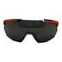 ÓCULOS ESPORTIVO 100% RACETRAP SOFT TACT OXYFIRE BLACK LENS