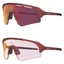 OCULOS ESPORTIVO HB EDGE S M RED CRYSTAL FOTOCROMATICO RED